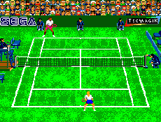 Скачать игру для Сеги Sega Master System SMS Andre Agassi Tennis