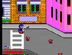 Скачать игру для Сеги Sega Master System SMS Dynamite Dux