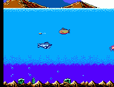 Скачать игру для Сеги Sega Master System SMS Submarine Attack