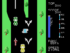 Скачать игру для Сеги Sega Master System SMS Zippy Race
