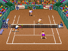 Скачать игру для Супер Нинтендо Super Nintendo Andre Agassi Tennis