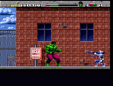Скачать игру для Супер Нинтендо Super Nintendo Incredible Hulk