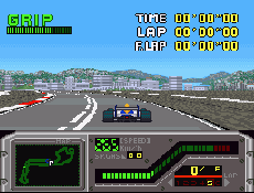 Скачать игру для Супер Нинтендо Super Nintendo Redline F1 Racer