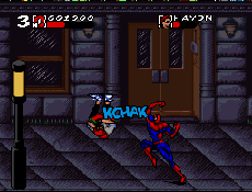 Скачать игру для Супер Нинтендо Super Nintendo Spider-Man Maximum Cornage